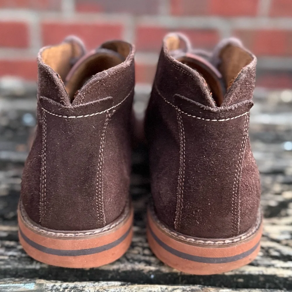 Florsheim Men’s Size 12 Brown Suede Leather Lace Up Ankle Chukka Boots M2